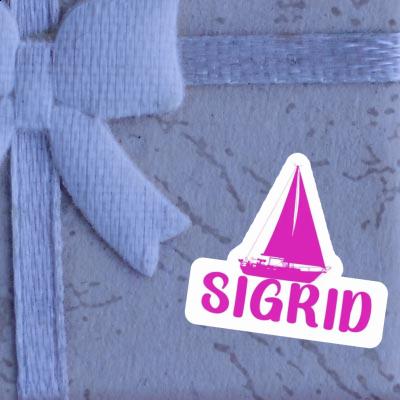 Sigrid Sticker Sailboat Image