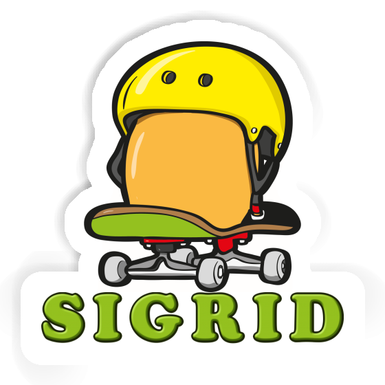 Sticker Sigrid Skater Notebook Image