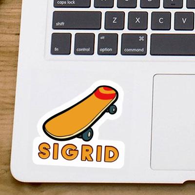Sigrid Autocollant Skateboard Gift package Image