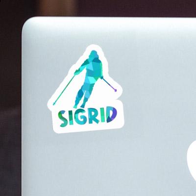 Sticker Skier Sigrid Gift package Image
