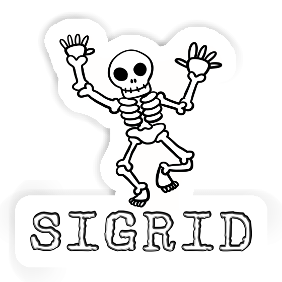 Skeleton Sticker Sigrid Gift package Image
