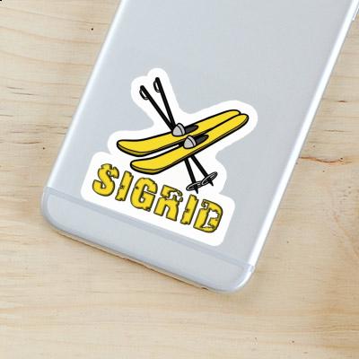 Sigrid Sticker Ski Laptop Image