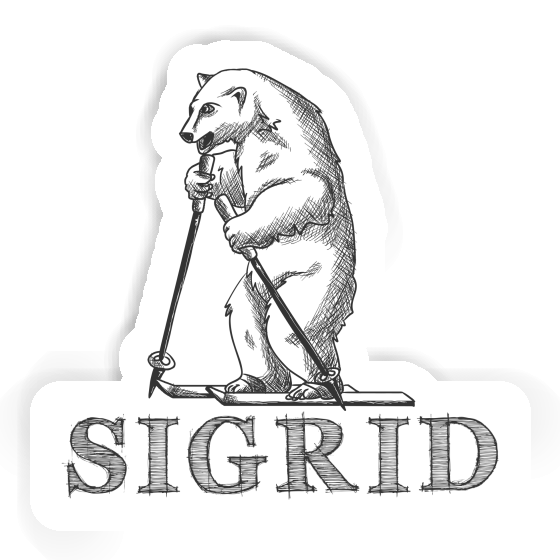 Sticker Sigrid Skier Gift package Image