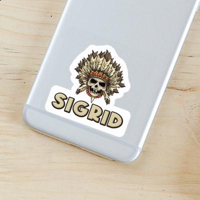 Sticker Sigrid Kids Skull Gift package Image