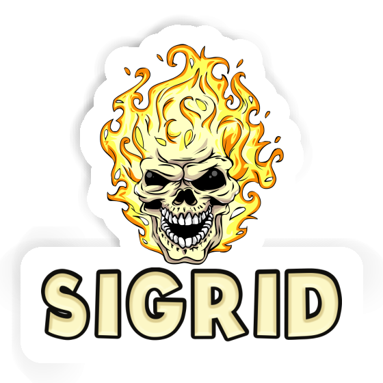 Sigrid Sticker Firehead Laptop Image