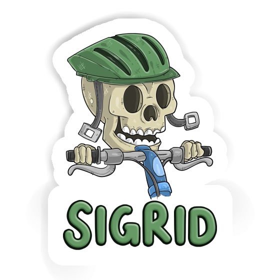 Sticker Mountainbiker Sigrid Gift package Image