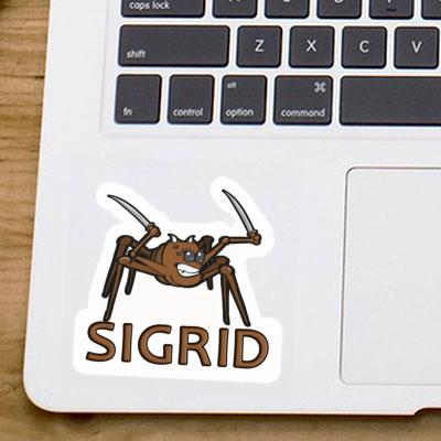Araignée de combat Autocollant Sigrid Notebook Image