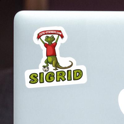 Sticker Sigrid Lizard Image