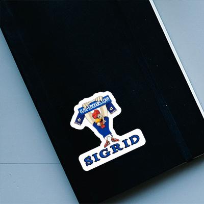 Autocollant Sigrid Coq Laptop Image