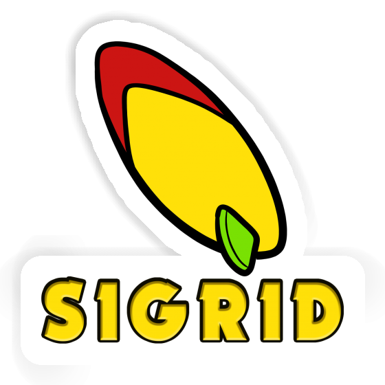 Sticker Sigrid Surfboard Gift package Image