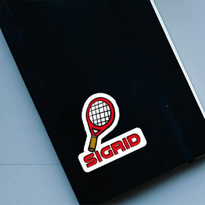 Racket Sticker Sigrid Laptop Image