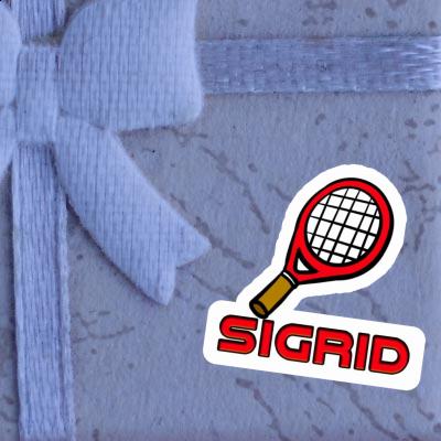 Autocollant Sigrid Raquette de tennis Notebook Image