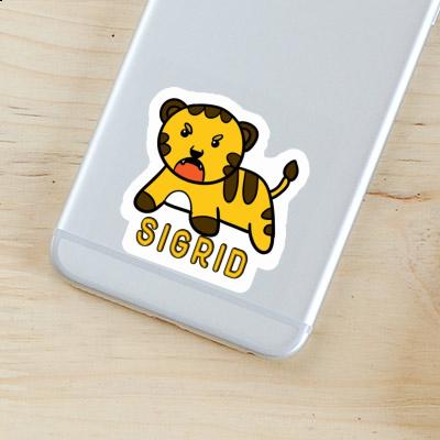 Sticker Sigrid Baby-Tiger Image