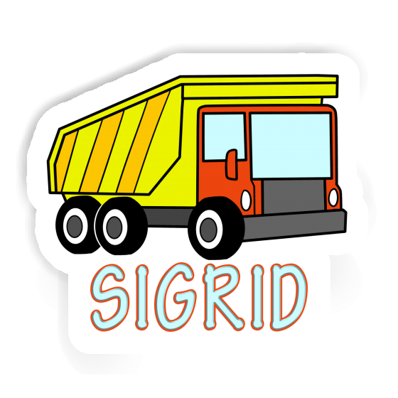 Sigrid Autocollant Camion à benne Gift package Image