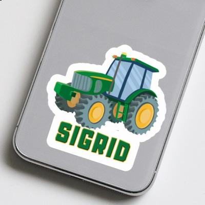 Tracteur Autocollant Sigrid Notebook Image