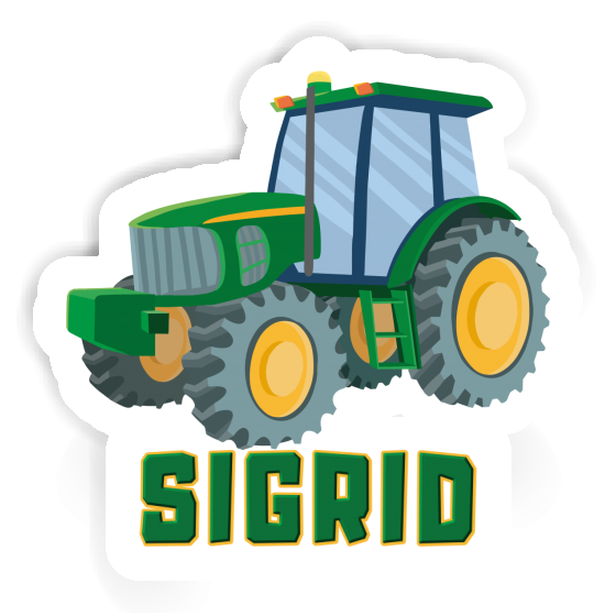 Tracteur Autocollant Sigrid Image