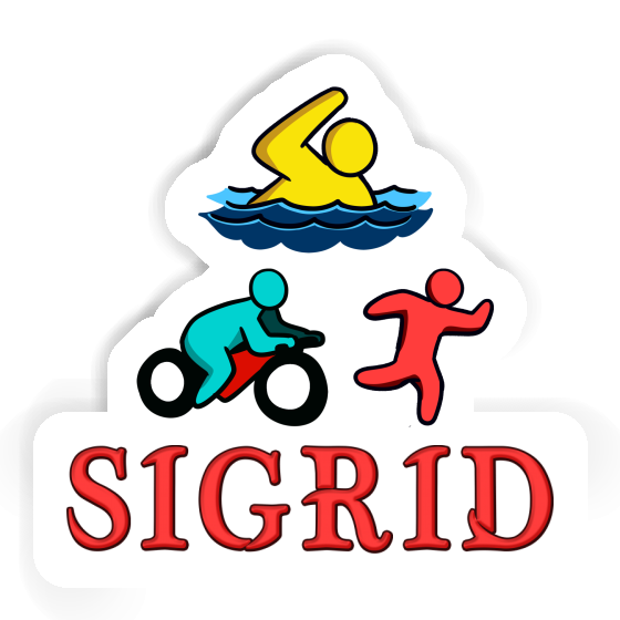 Sticker Sigrid Triathlete Gift package Image