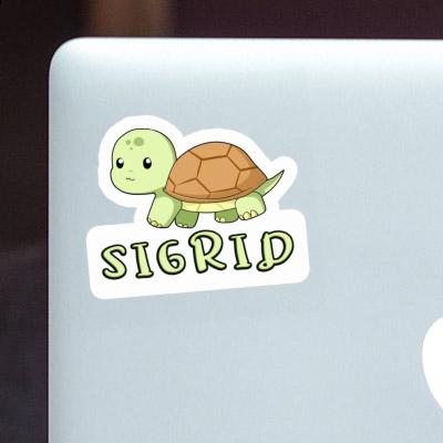 Sticker Turtle Sigrid Laptop Image