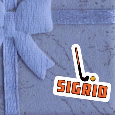 Sigrid Autocollant Crosse d'unihockey Laptop Image