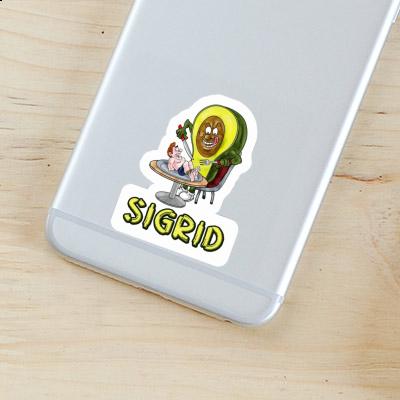Sigrid Sticker Avocado Laptop Image