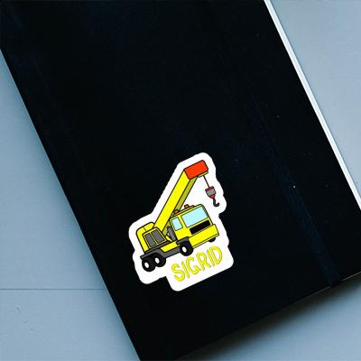 Sigrid Sticker Vehicle Crane Gift package Image