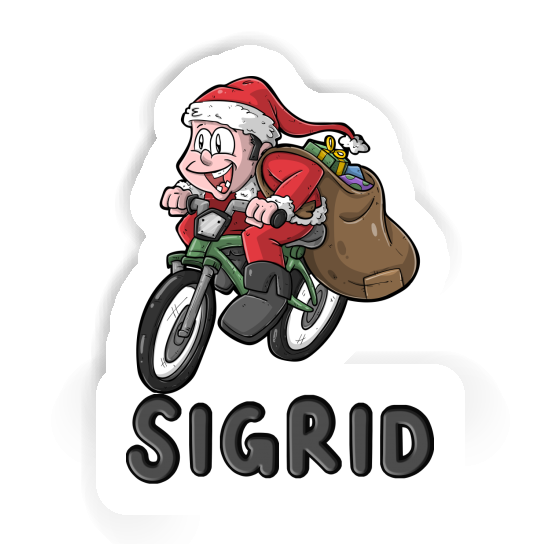 Sticker Sigrid Fahrradfahrer Laptop Image