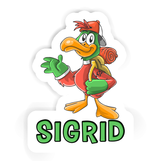 Sigrid Sticker Wanderer Laptop Image