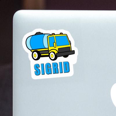 Sigrid Sticker Water Truck Notebook Image