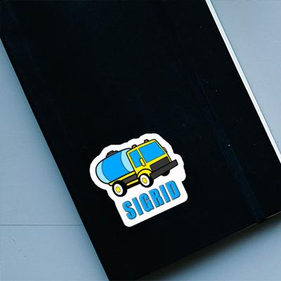 Sticker Wassertransporter Sigrid Notebook Image
