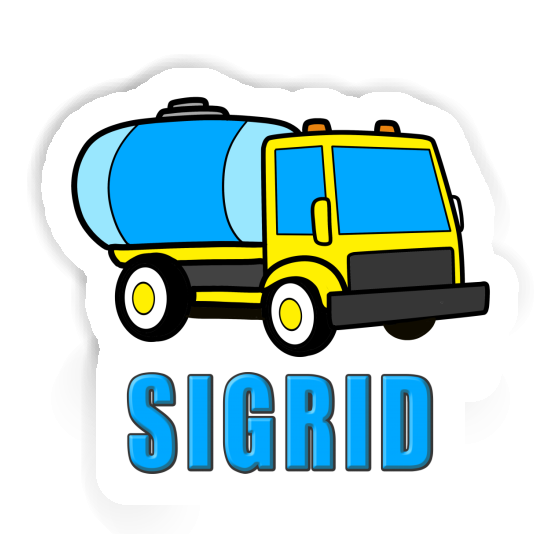 Sigrid Sticker Water Truck Laptop Image