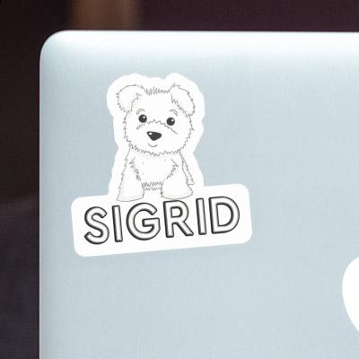 Autocollant Westie Sigrid Laptop Image