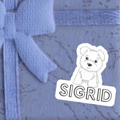 Sigrid Sticker Westie Notebook Image