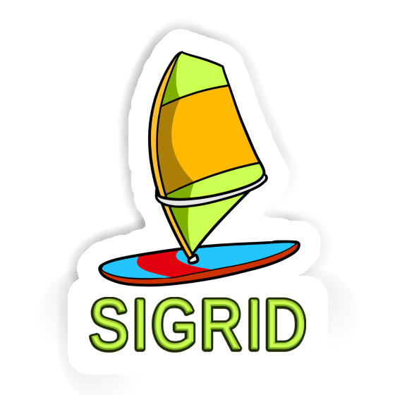 Sigrid Sticker Windsurf Board Laptop Image