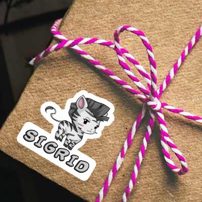 Sigrid Sticker Zebra Gift package Image