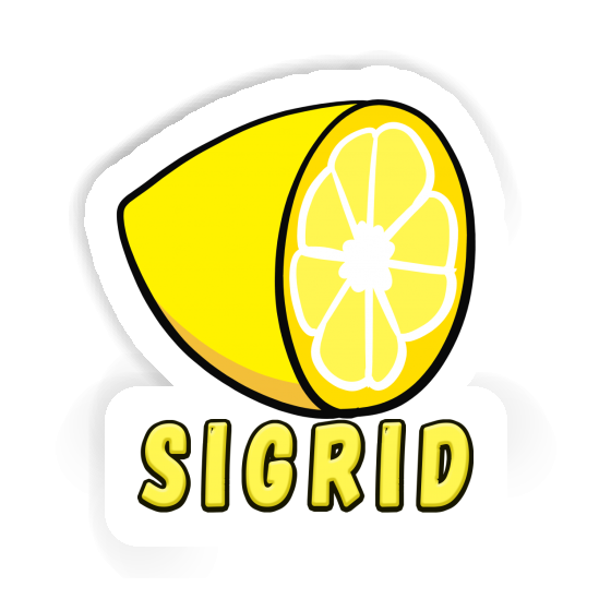 Citron Autocollant Sigrid Laptop Image