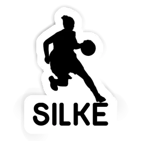 Basketball Player Sticker Silke Image