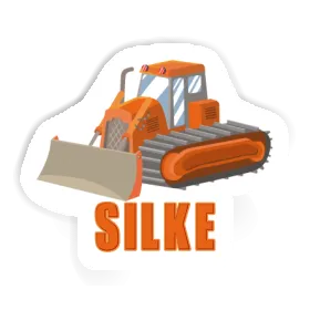 Excavator Sticker Silke Image