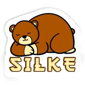 Sticker Silke Bear Image