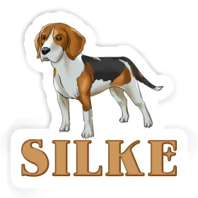 Silke Sticker Beagle Image