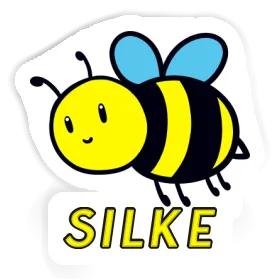 Bee Sticker Silke Image