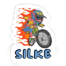 Silke Sticker Downhiller Image