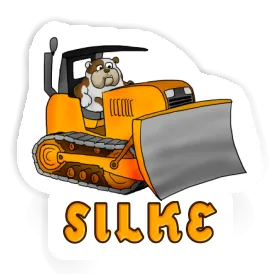 Sticker Silke Bulldozer Image