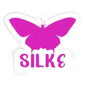 Sticker Silke Butterfly Image