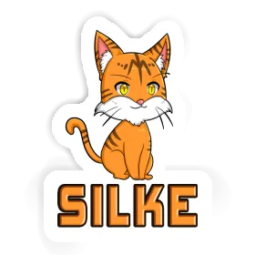 Silke Sticker Cat Image