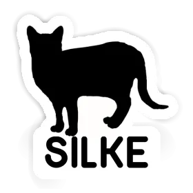 Sticker Silke Cat Image