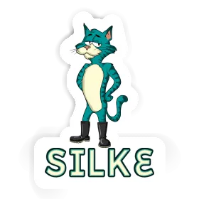 Silke Sticker Cat Image