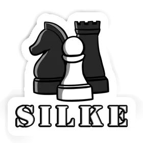 Sticker Chessman Silke Image