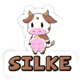 Sticker Cow Silke Image