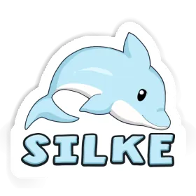 Sticker Dolphin Silke Image