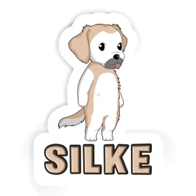 Autocollant Golden Retriever Silke Image